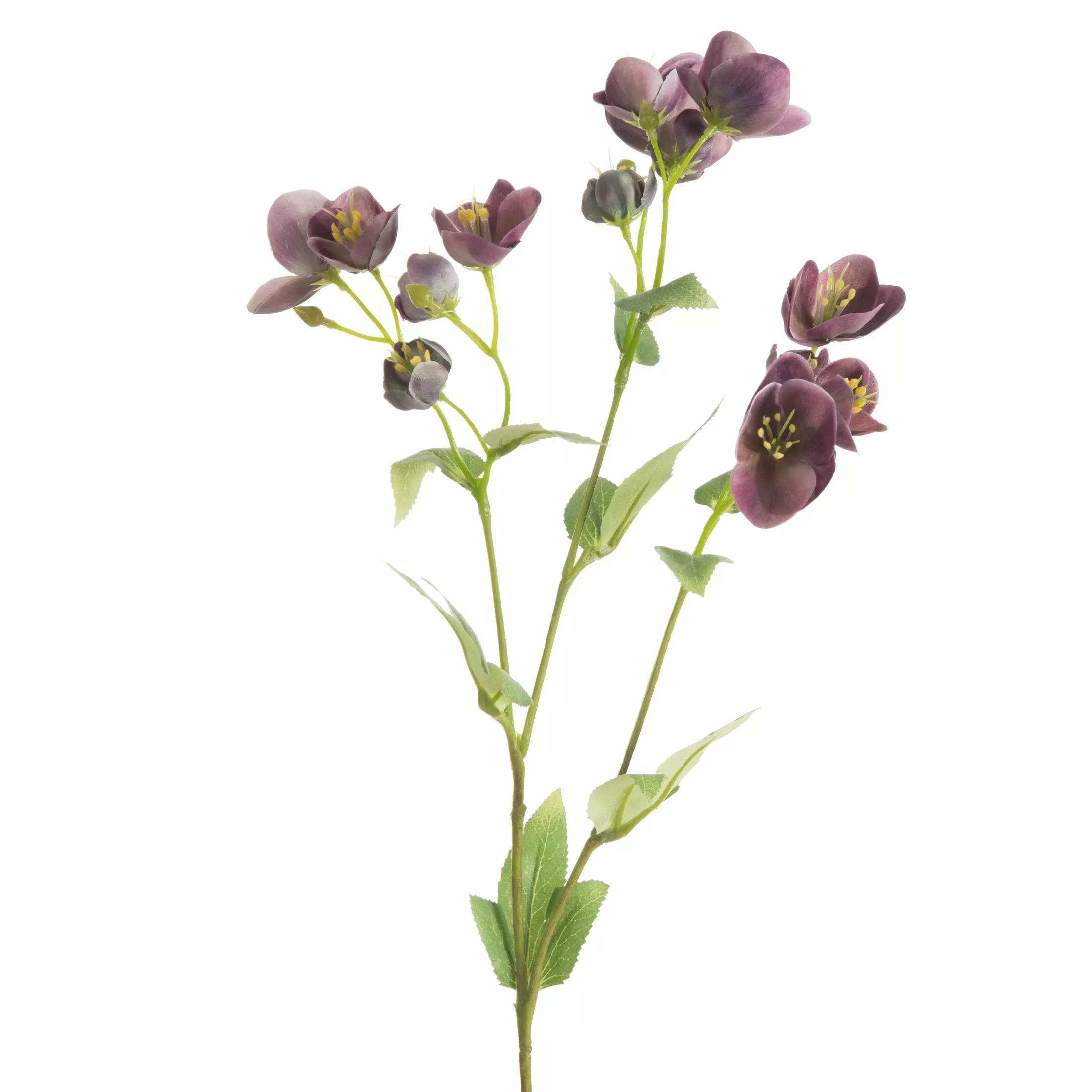 Kwiat sztuczny fioletowy 40 cm