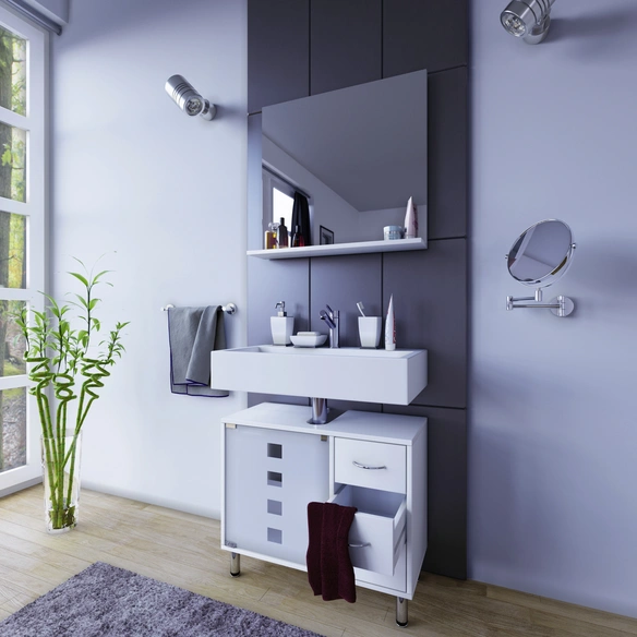 Waschbeckenunterschrank »Darola«, BxHxT: 67 x 57,5 x 30 cm, Anschlagrichtung: rechts