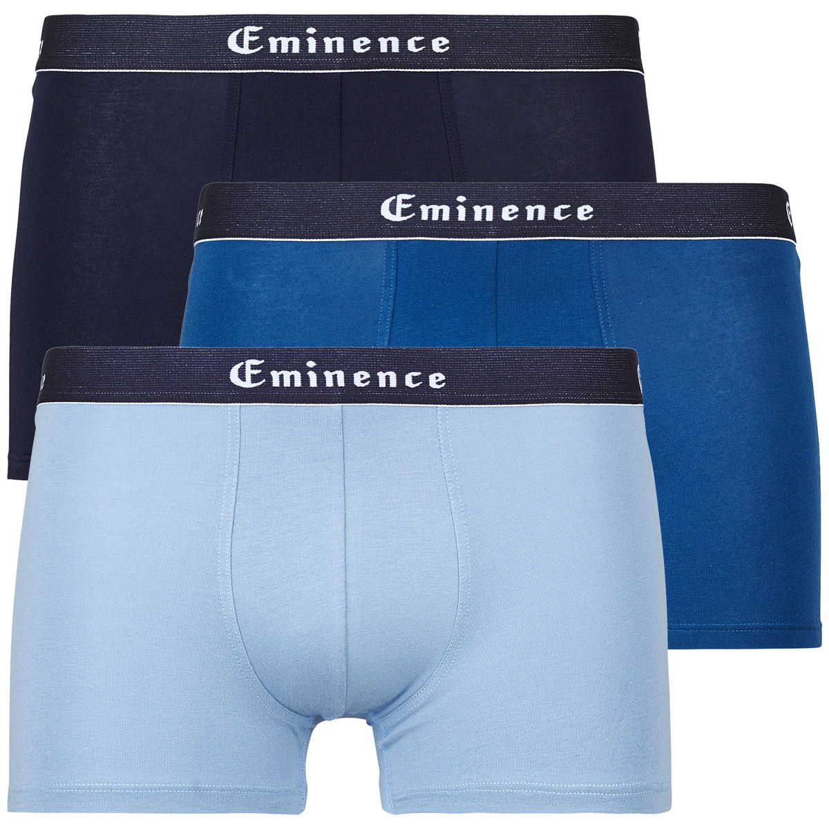 Eminence - MIF Fait en France Pack de 3 - Marine / Blue / Sky