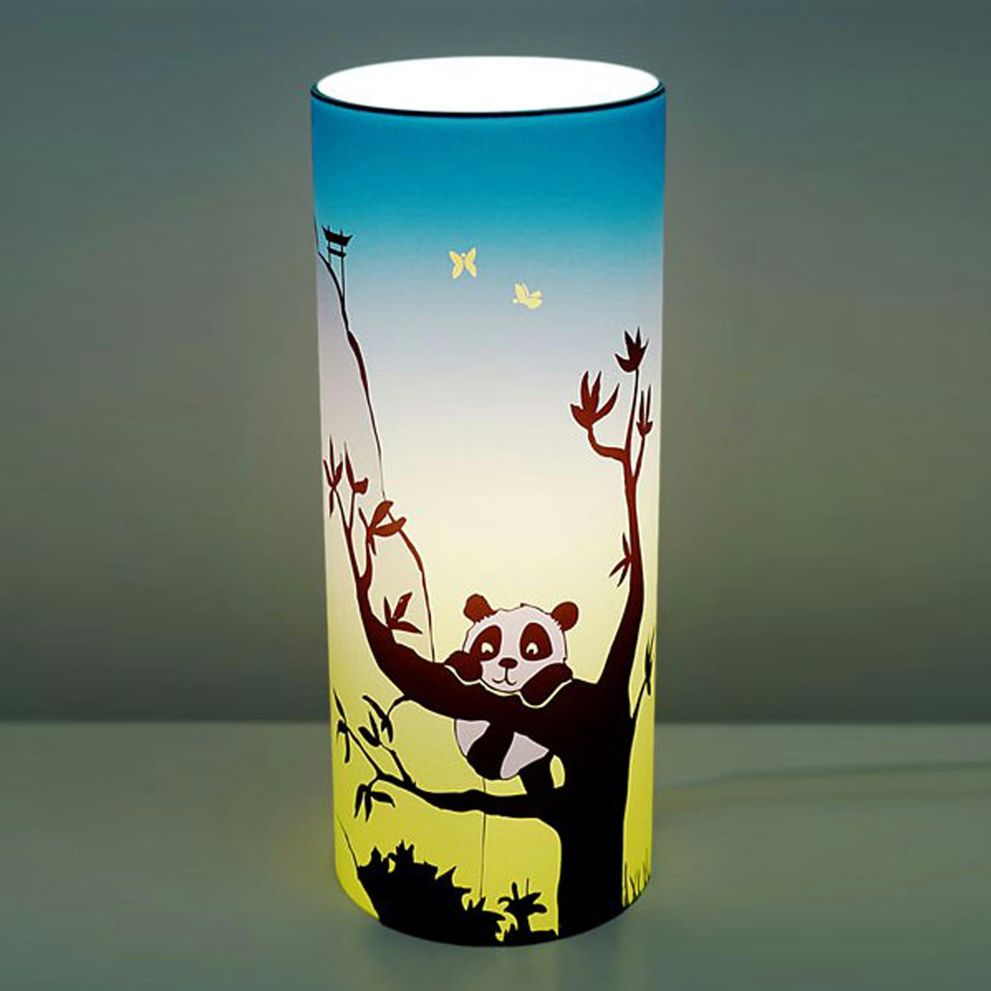 - Lampe à poser Pandas Bleue 30cm