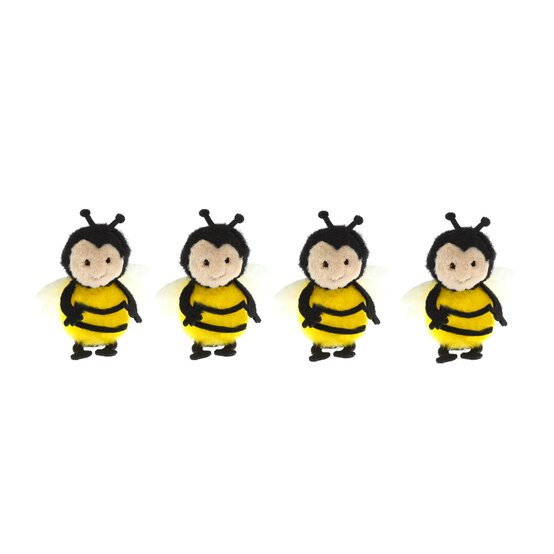 Bee Bonnet Embellishments 4 Pack