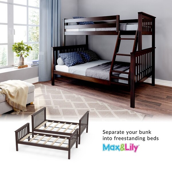 Max and Lily Twin over Full Bunk Bed