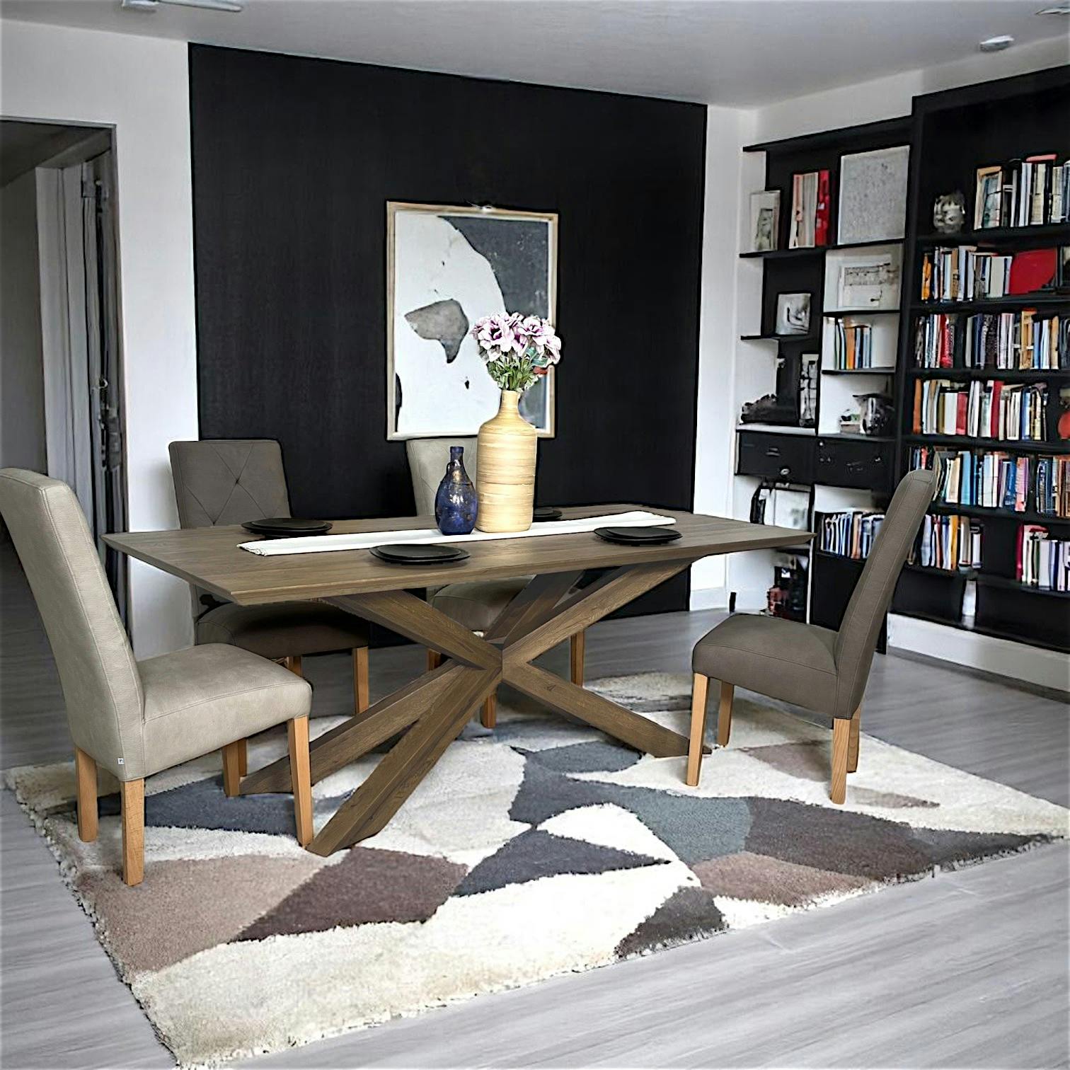 Table mikado en chêne 180 cm MANHATTAN