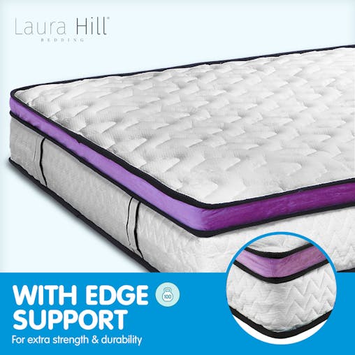 NNEDPE Laura Hill Euro Top Spring Pocket Mattress Queen - 30cm