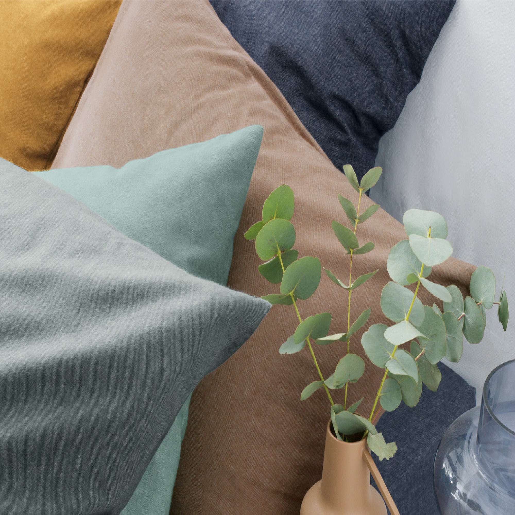 Pack de 2 taies d'oreillerFlanelle tissé-teint