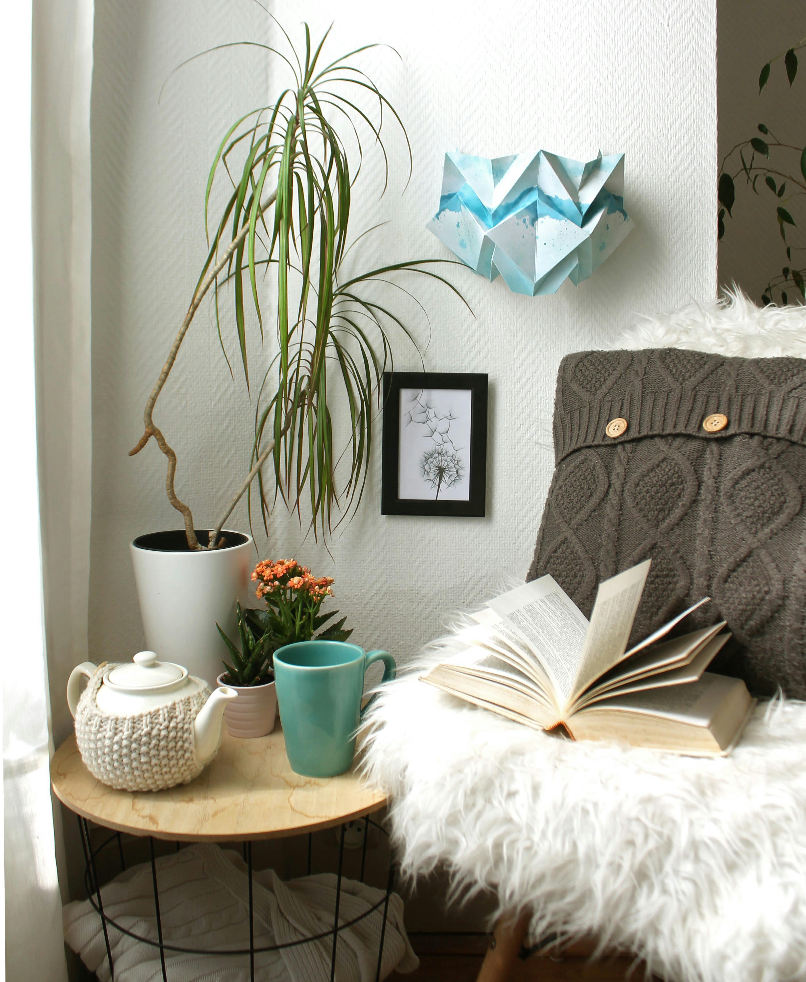 KABE - Applique murale origami en papier motif été