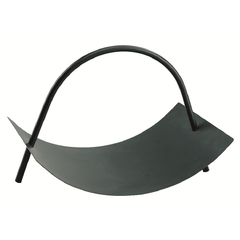 Porte b&ucirc;che avec anse métal noir