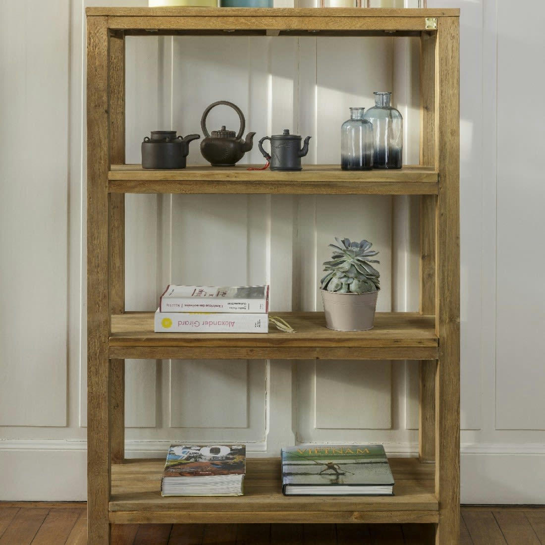 DRIFT - Etagère 4 niveaux en teck