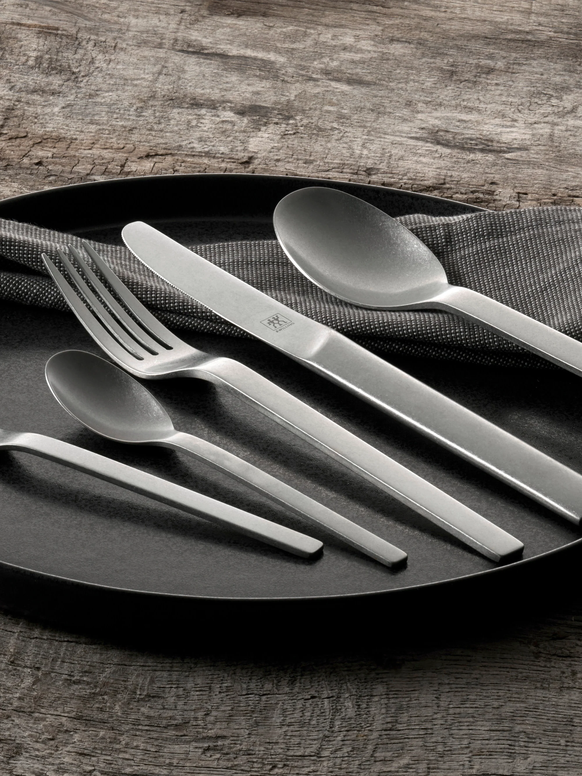 Edelstahl-Besteck-Set Minimale, 12 Personen, 68er-Set