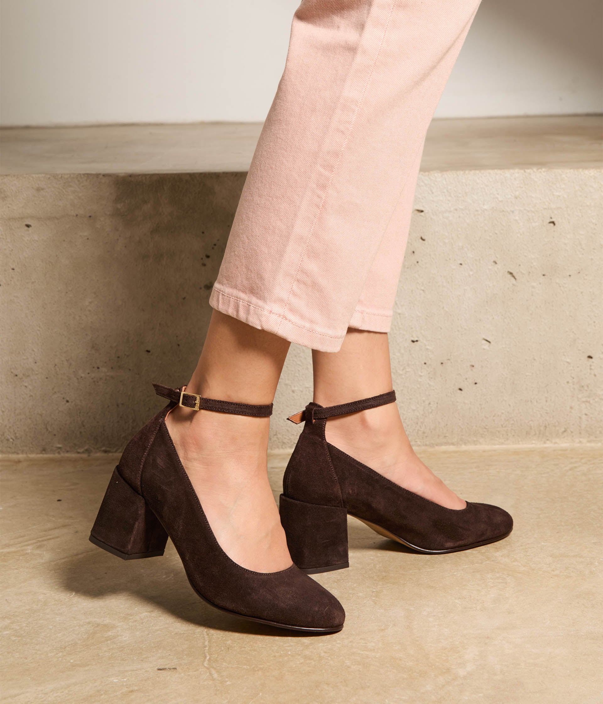 Babies velours chocolat Marie