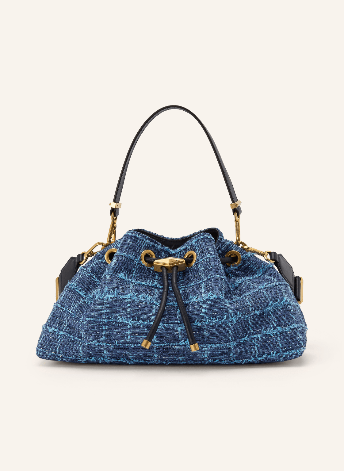 JIMMY CHOO Beuteltasche BON BON in Jeansoptik