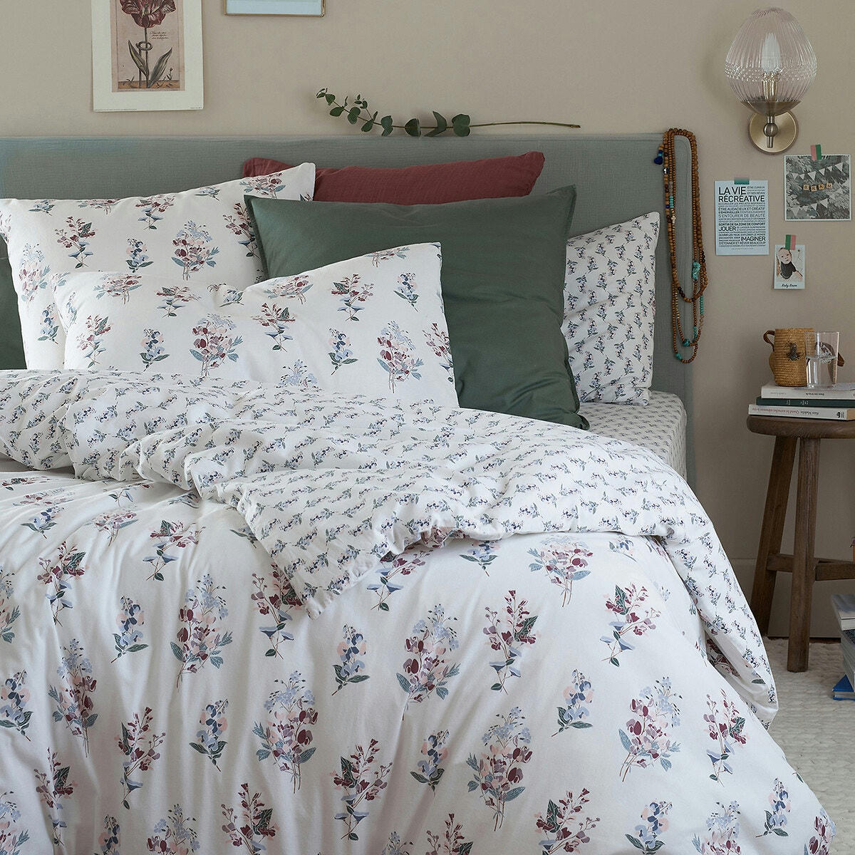 Housse de couette coton lavé, Jeanne