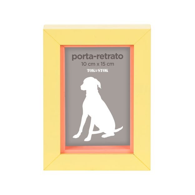 PORTA-RETRATO 10 CM X 15 CM COLOR MATCH