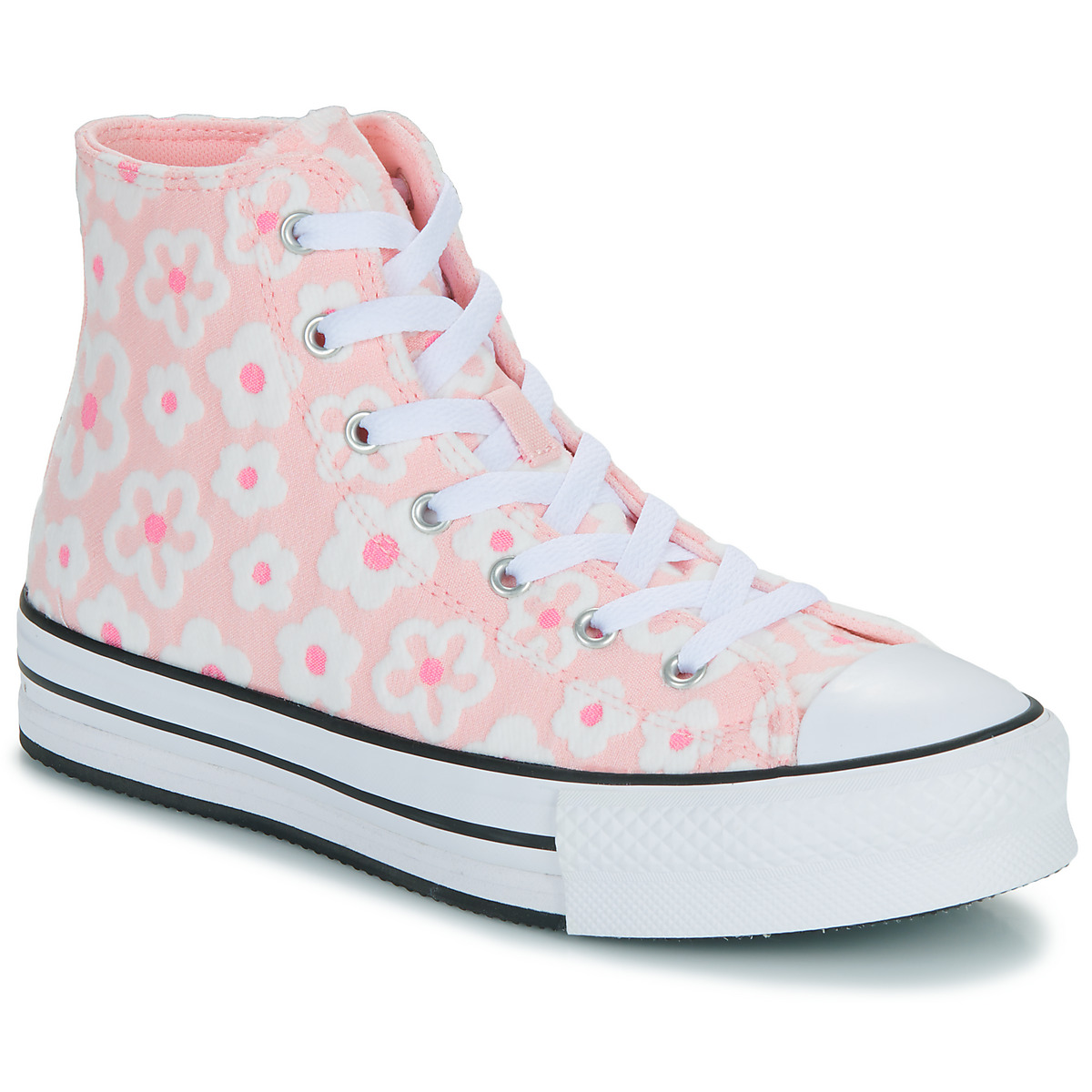 Converse - CHUCK TAYLOR ALL STAR EVA LIFT - Pink / White