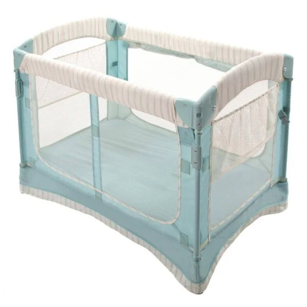 Arm's Reach French Blue Stripe Ideal Co-Sleeper