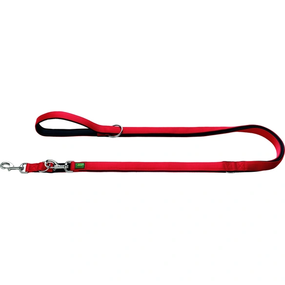 Führleine, Gr. 300 cm, rot/schwarz