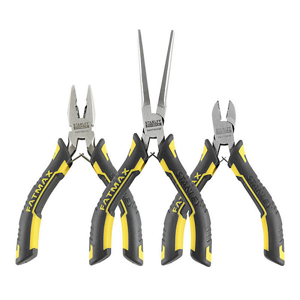 Jeu De 3 Mini Pinces Stanley Fatmax