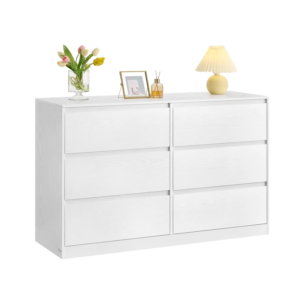Kailyn Collection - Commode à six tiroirs pour rangement organisé
