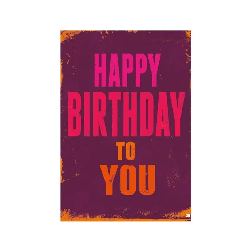 Karte Happy Birthday to you