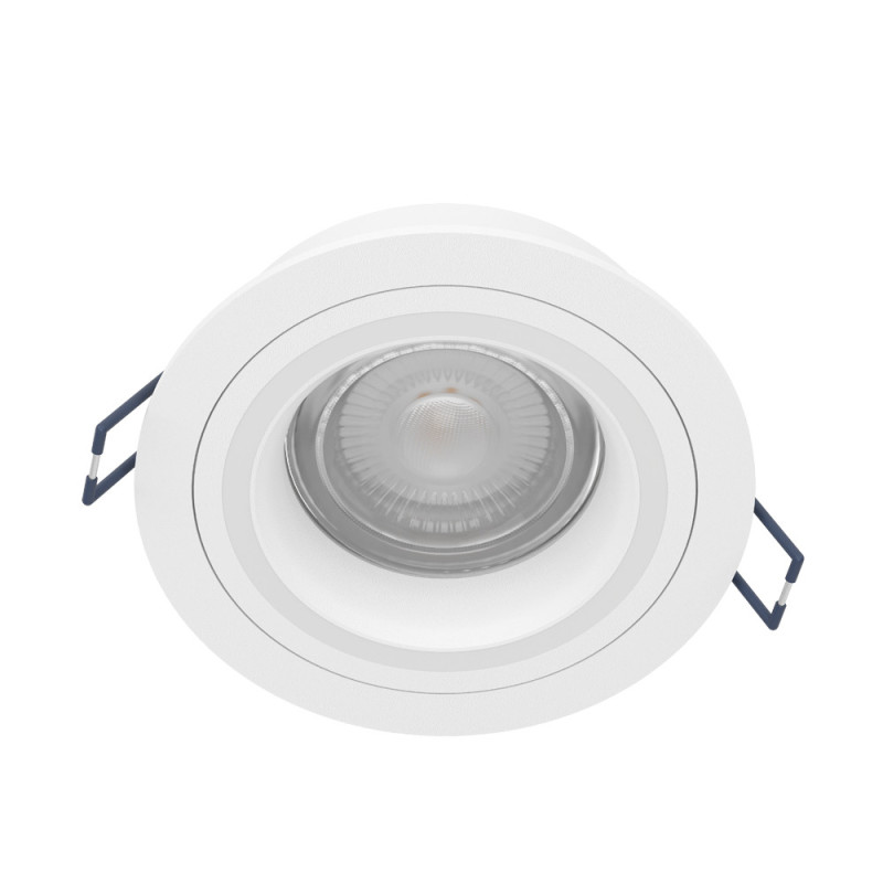 Spot encastrable LED Carosso rond blanc connecté RGB IP20 345 lm 4,7 W EGLO