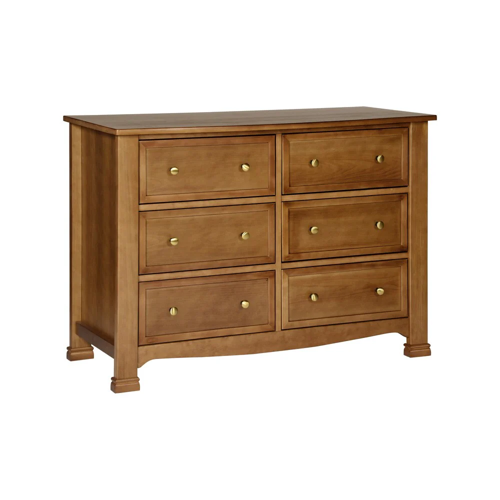 DaVinci Kalani 6 Drawer Double Wide Dresser, KD