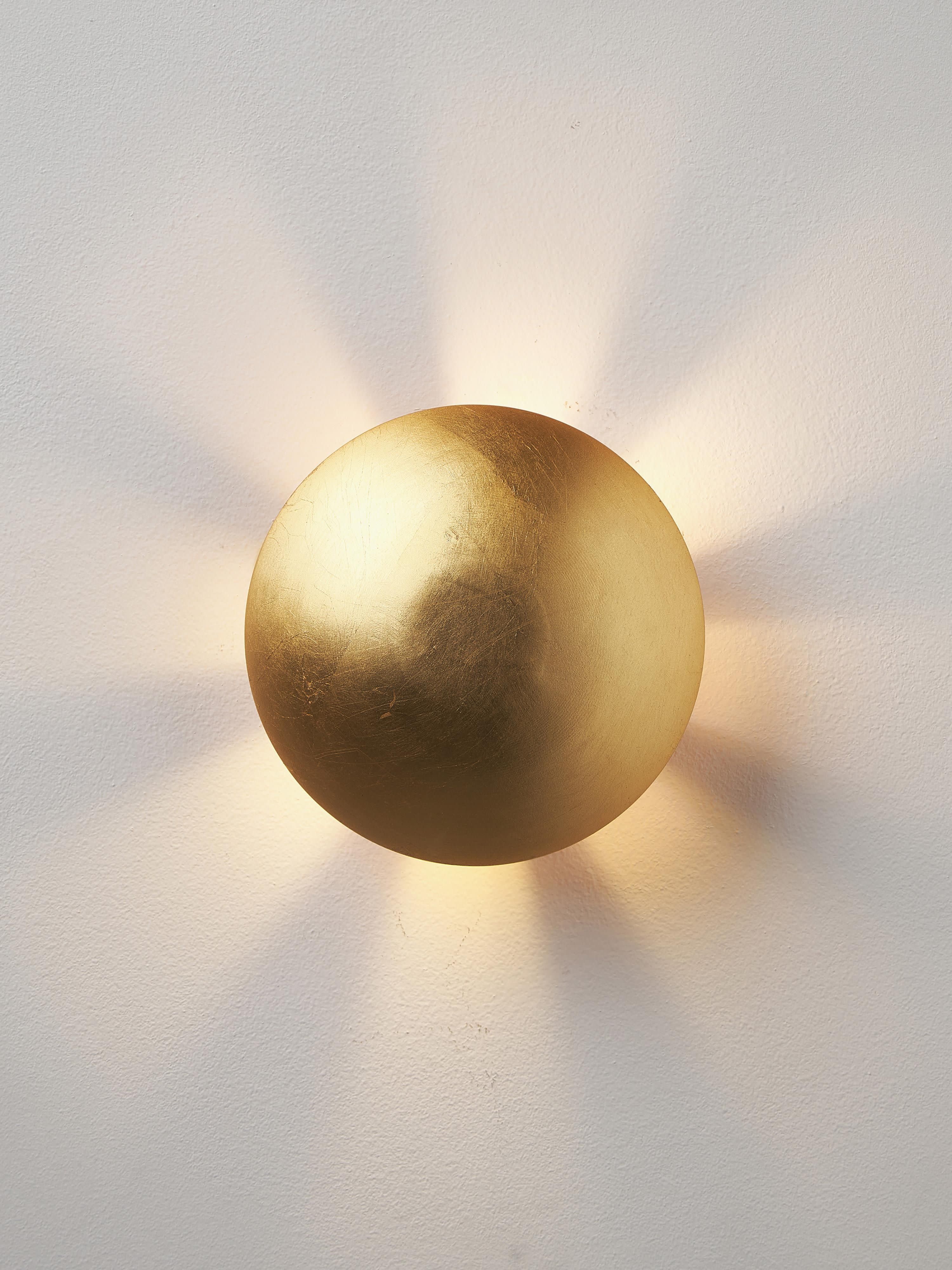 Wandleuchte Sunset mit Antik-Finish