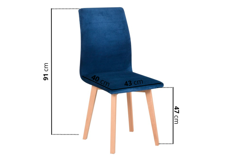 Krzesło LUNET 2 buk / 11B