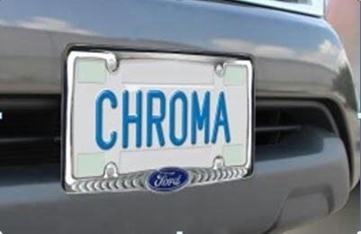 Ford Reversible License Plate Frame