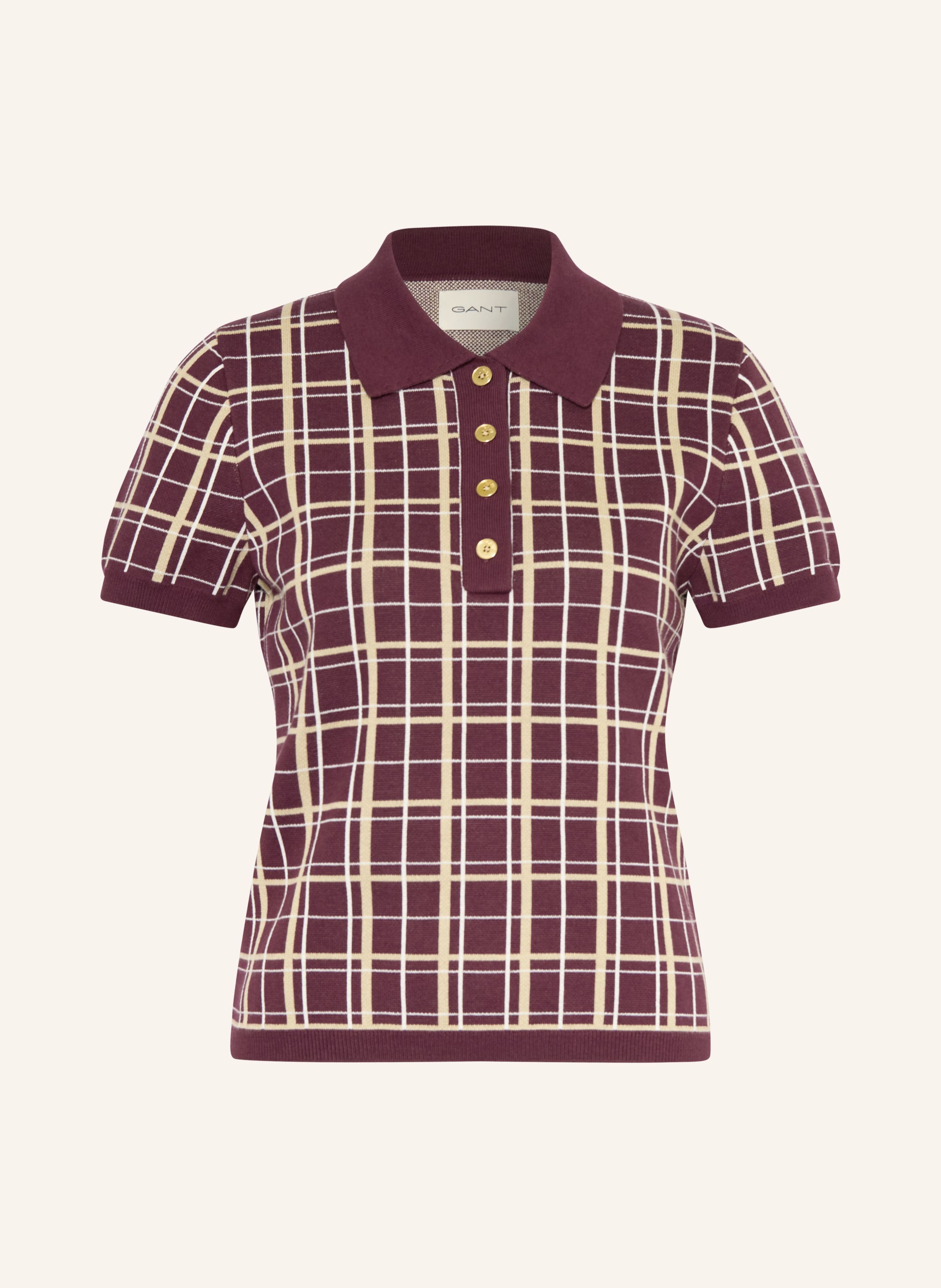 GANT Strick-Poloshirt