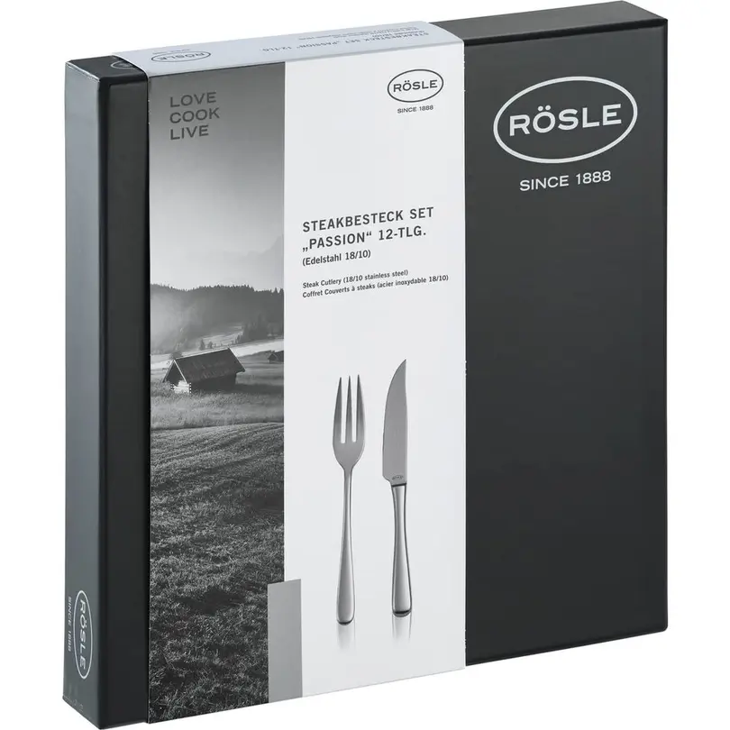Steakbesteck-Set 12-teilig STEAK PASSION