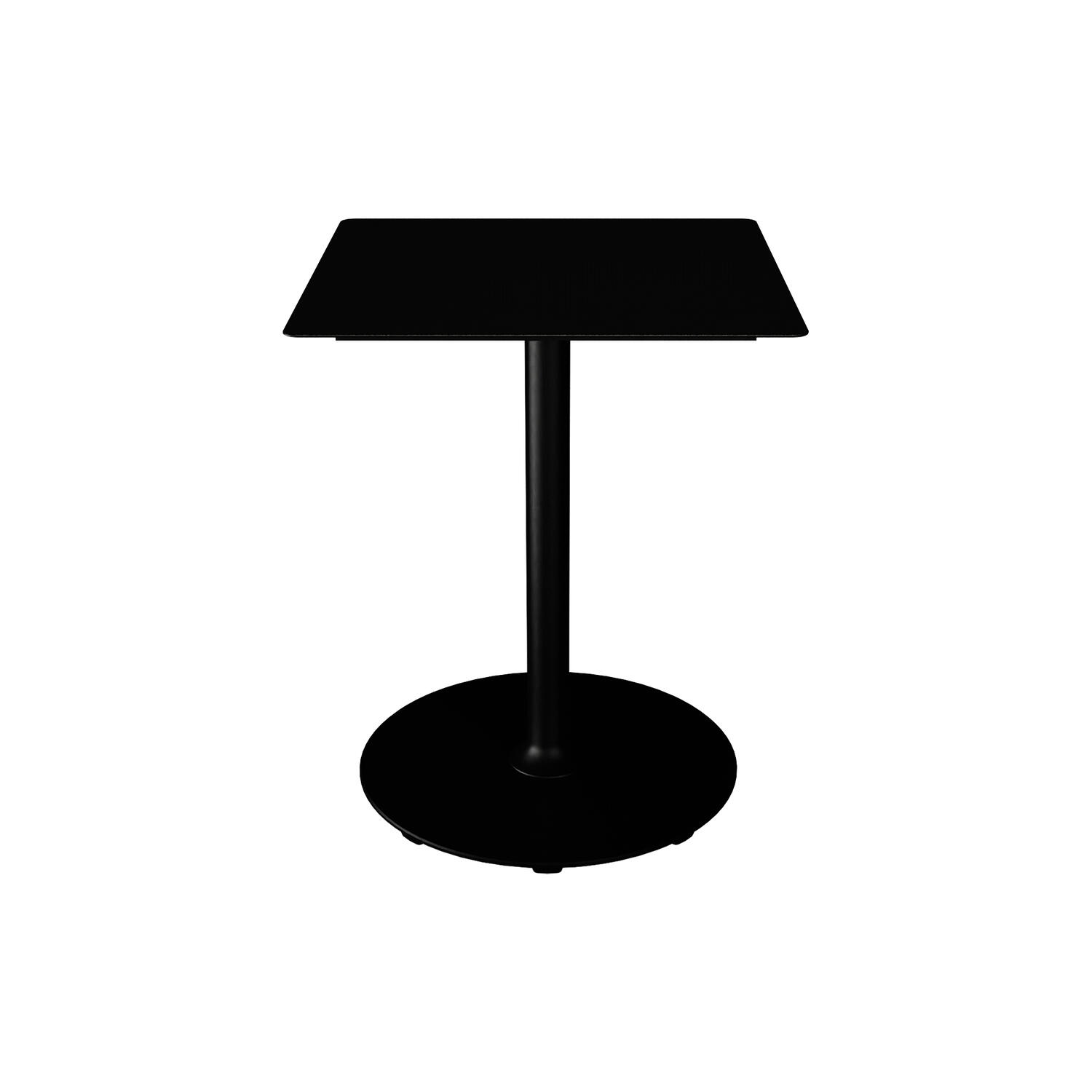 PICO Caf&eacute; Table with Round Base 60x60, black