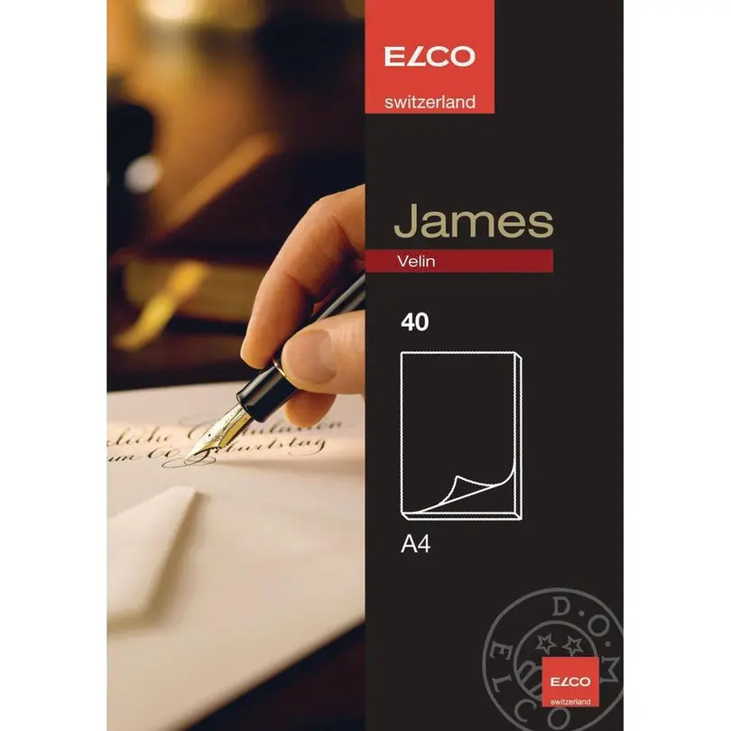 Schreibblock 40er-Set James Velin