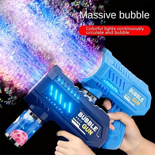 NNETM Electric Bubble Gun Handheld Outdoor Blower