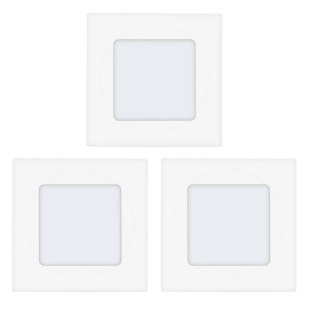 INNBYGGINGSSPOT SETT EGLO TINUS LED 3X2,7W 3X300LM HVIT