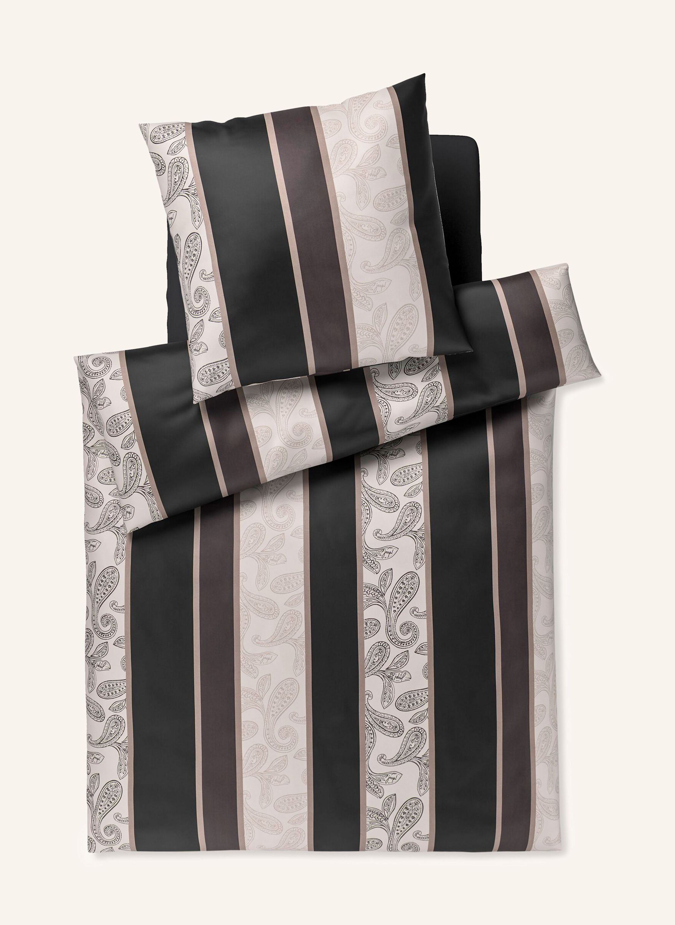 JOOP! Bettwäsche JOOP! PAISLEY STRIPES