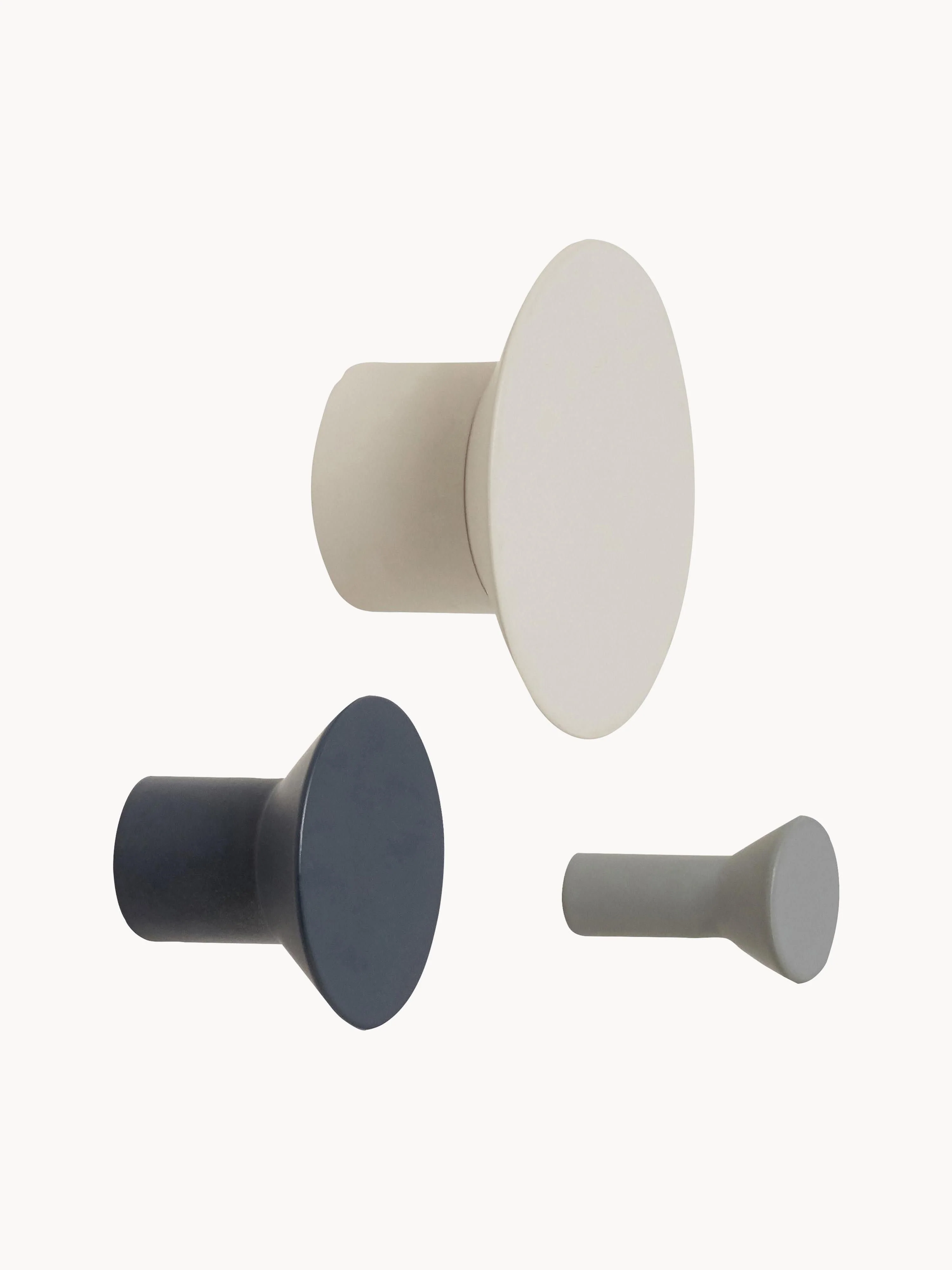 Wandhaken Spot aus Metall, 3er-Set