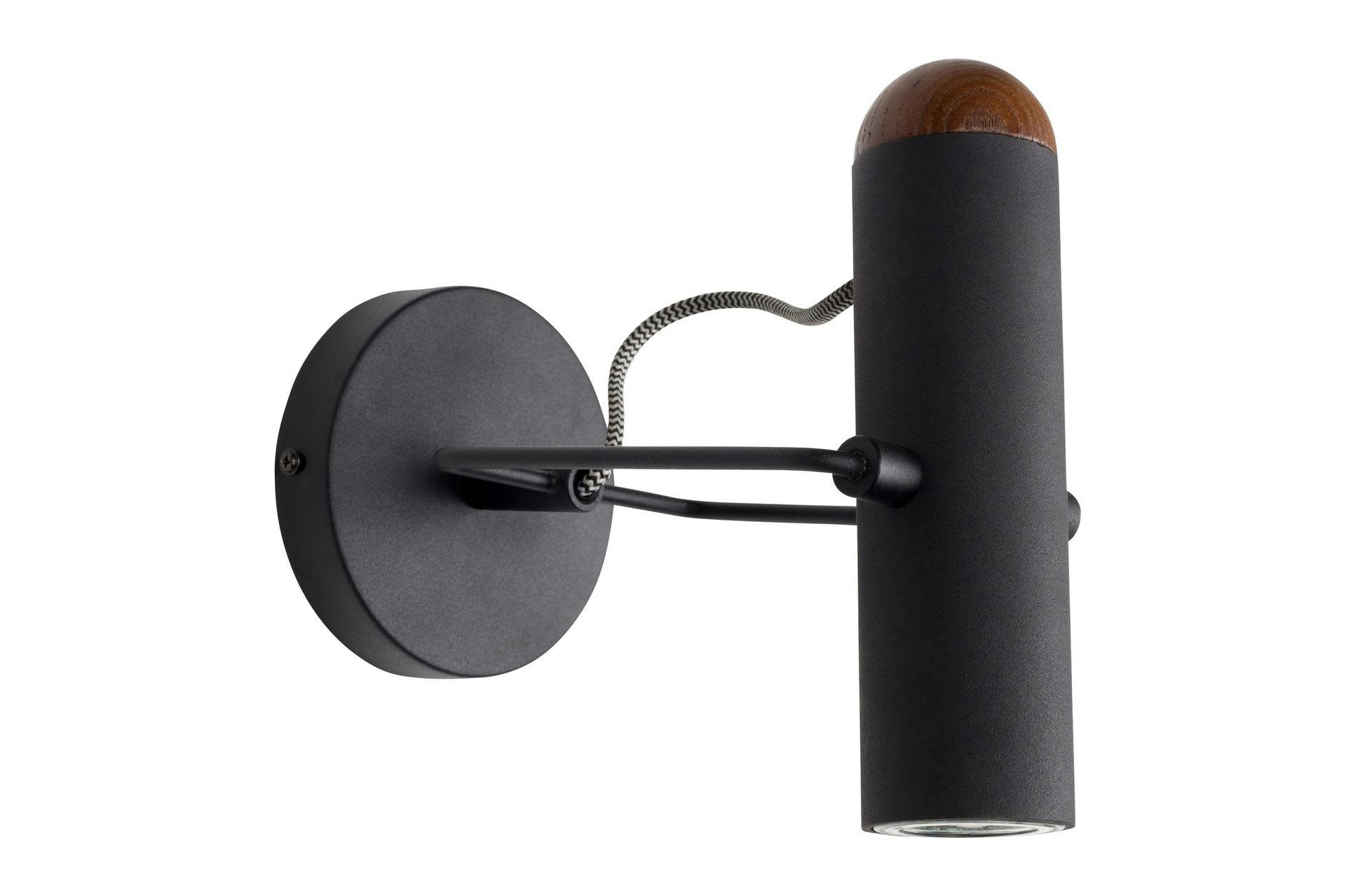 MAARTEN - Applique en métal noir