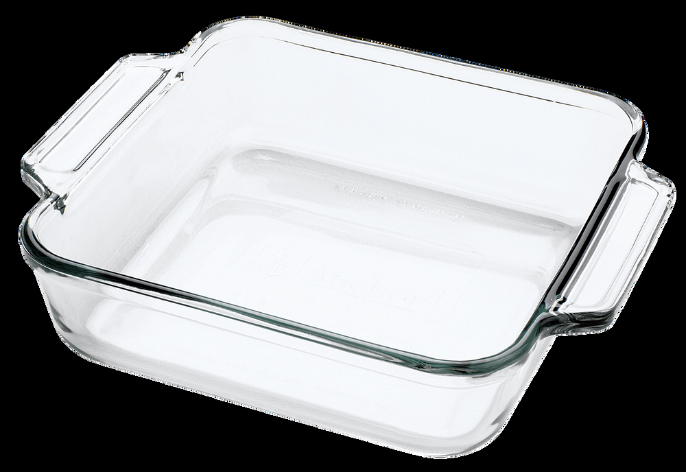 Anchor Hocking Oven Originals Glass Square Cake Dish, 8 x 8-in, 2-L