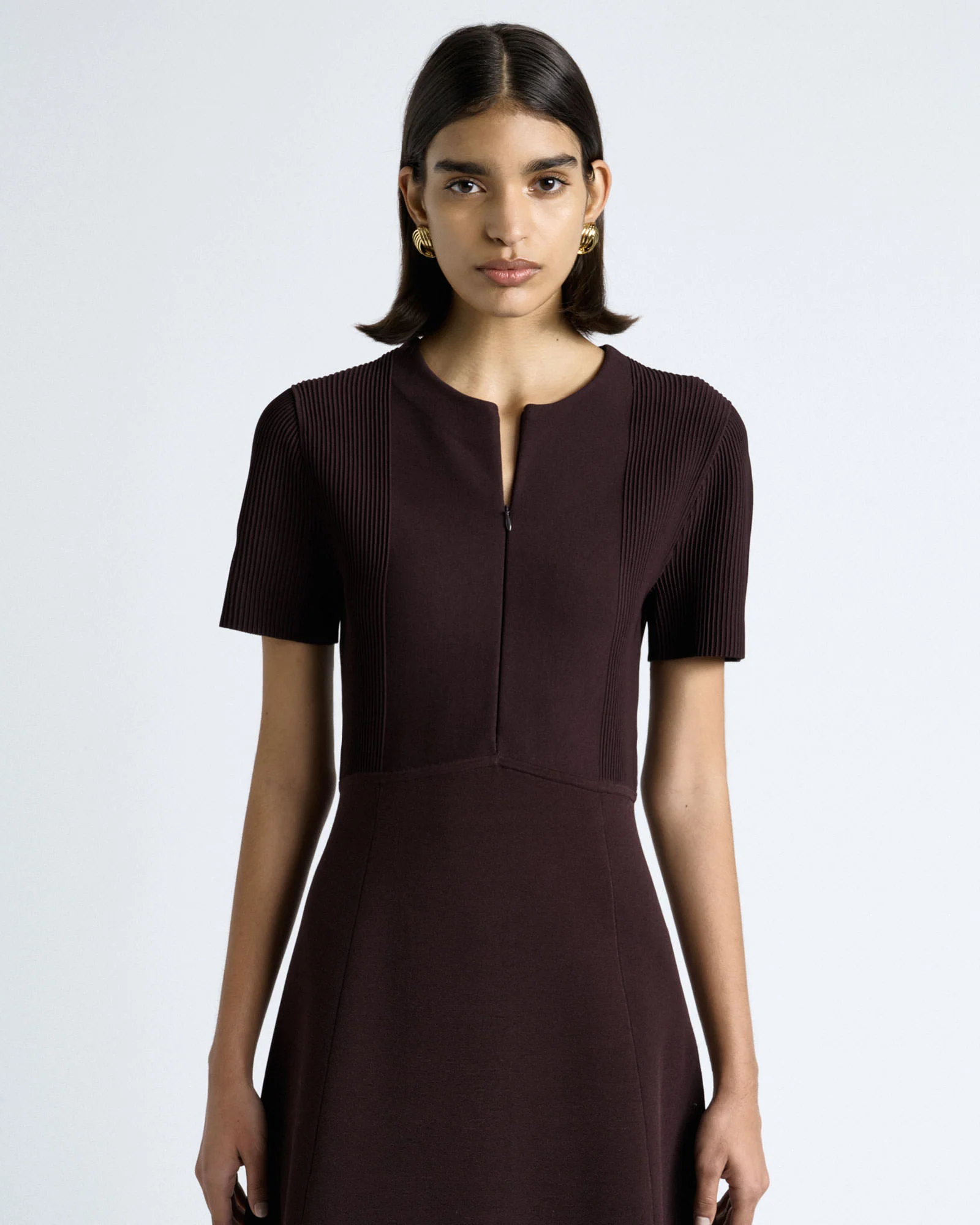 Milano Ottoman Stitch Midi Dress