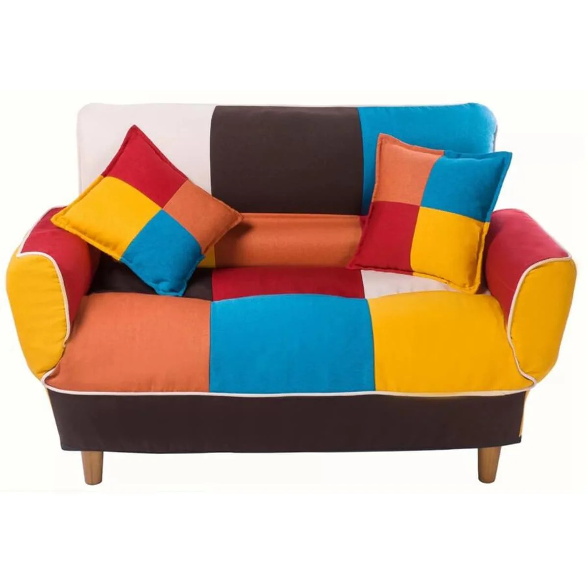 U_STYLE Small Space Colorful Sleeper Sofa