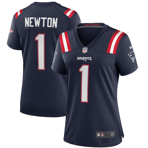 Cam Newton New England Patriots Nike Women's Game Jersey - Navy/Red