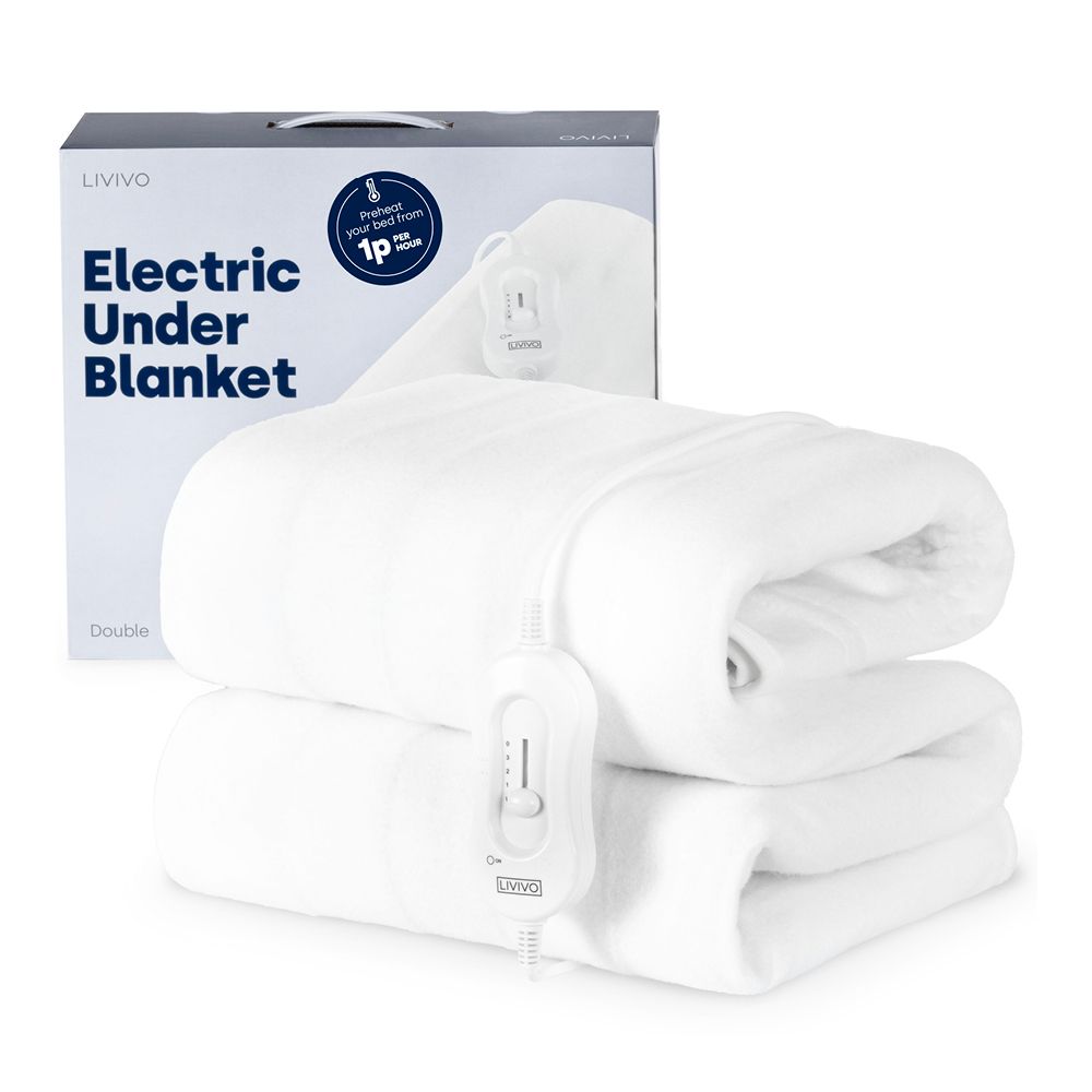 LIVIVO Electric Under Blanket - Double