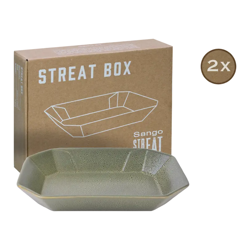 Schale 2er-Set Streat Food