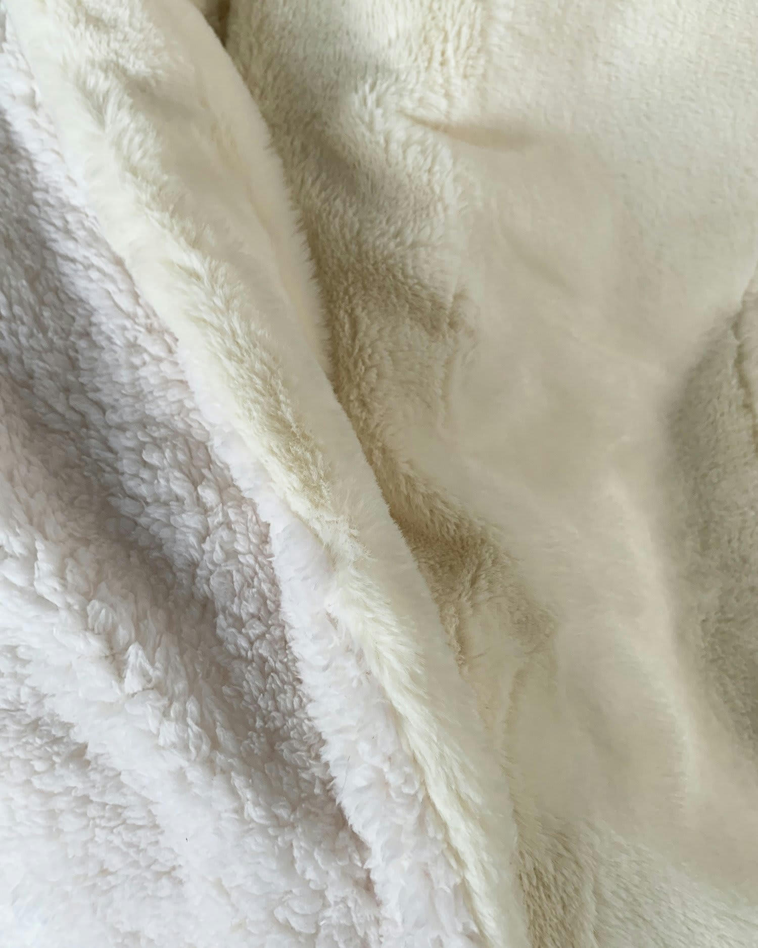 PLAID - Plaid polaire doublé imitation 