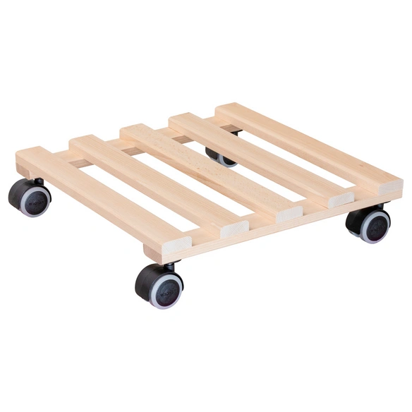 Multiroller »PALETTI«, BxL: 34 x 34 cm, Holz