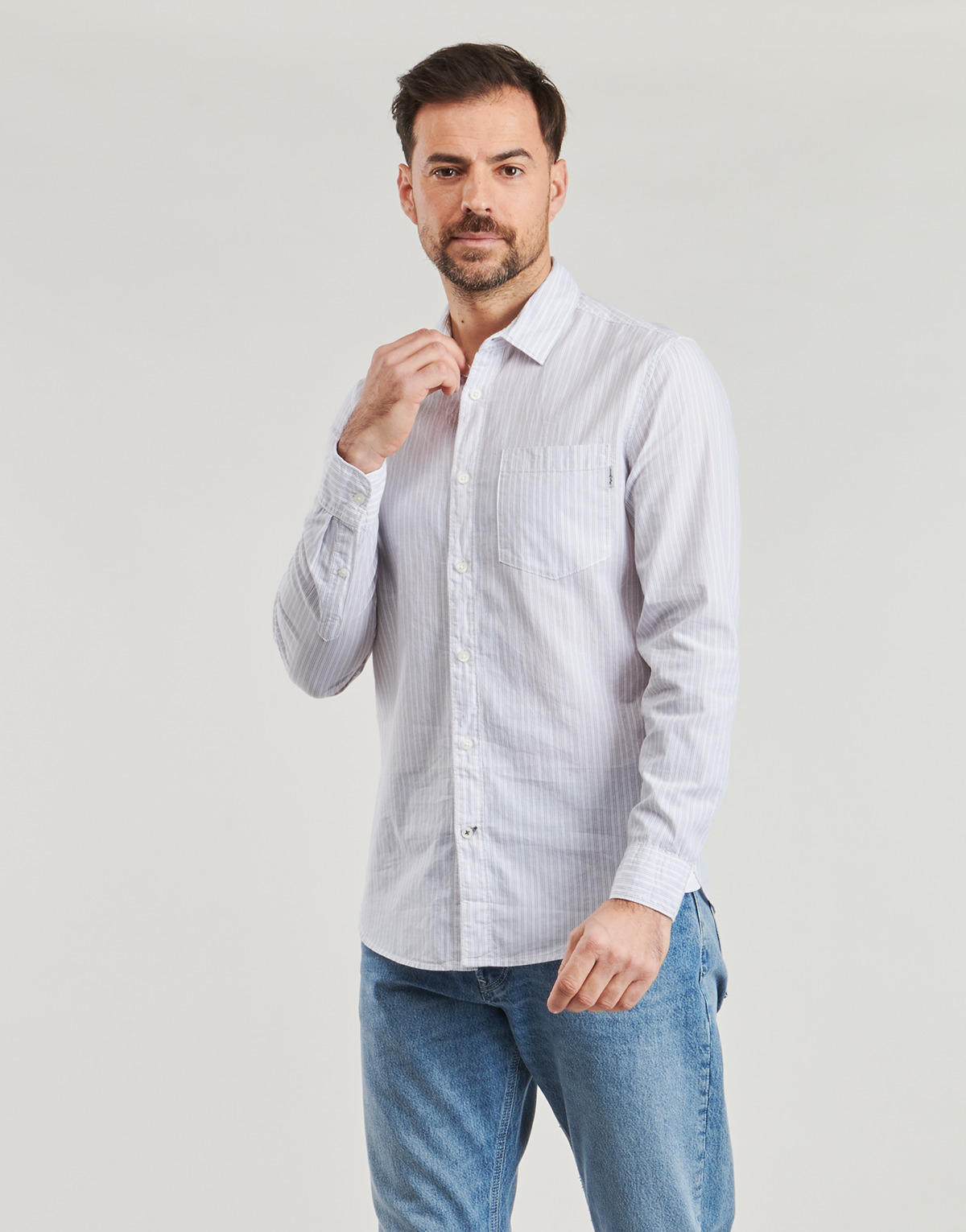 Pepe jeans - ADISON - White / Marine