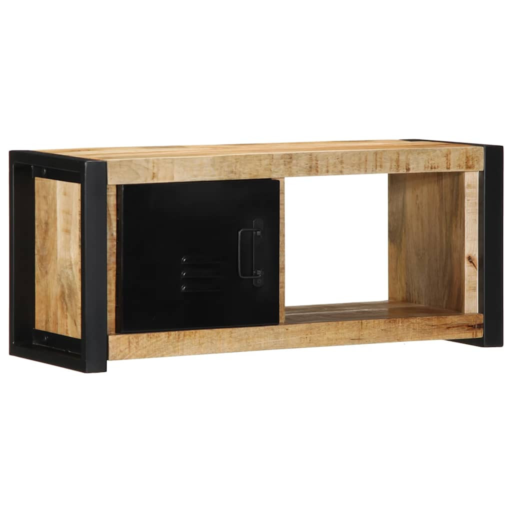 Szafka Pod TV Szafka Pod Telewizor RTV Drewniana Półka 80x30x35 cm