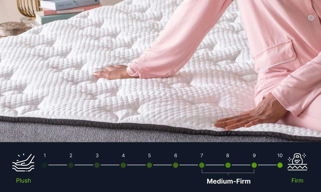 GhostBed Flex Memory Foam Mattress, 13-in