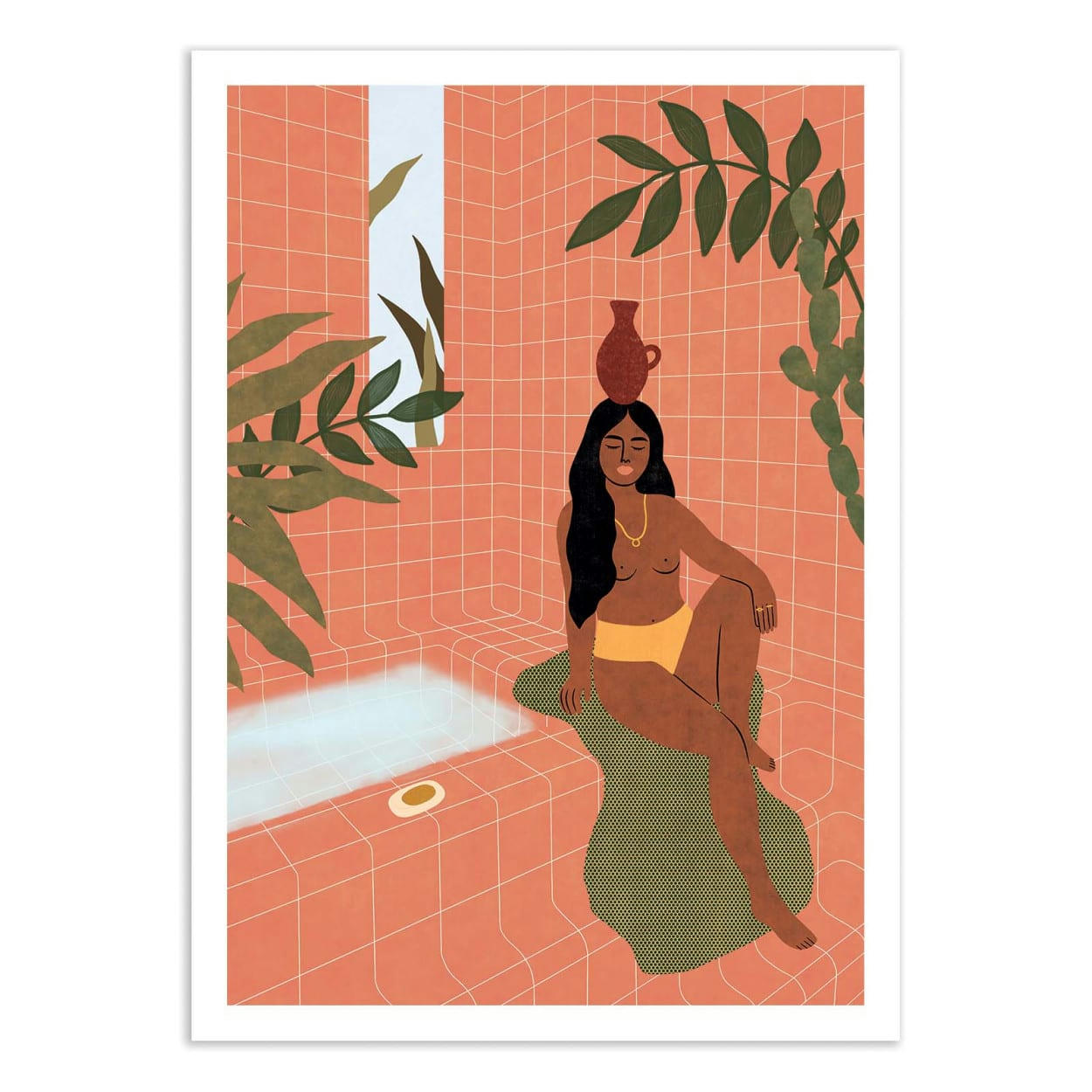 LEMON FEE - SELFCARE SUNDAY - LEMON FEE - Affiche d'art 50 x 70 cm