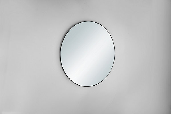 Mila - Miroir - Noir - Diamètre 50cm